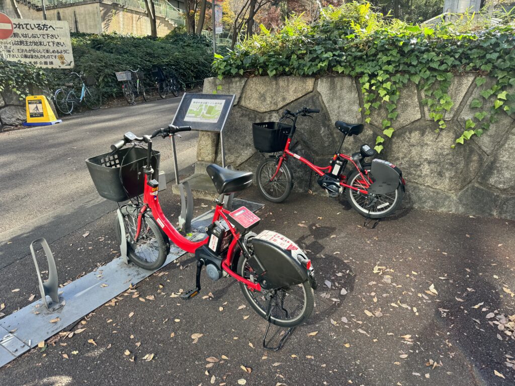 新宿中央公園のシェアリング