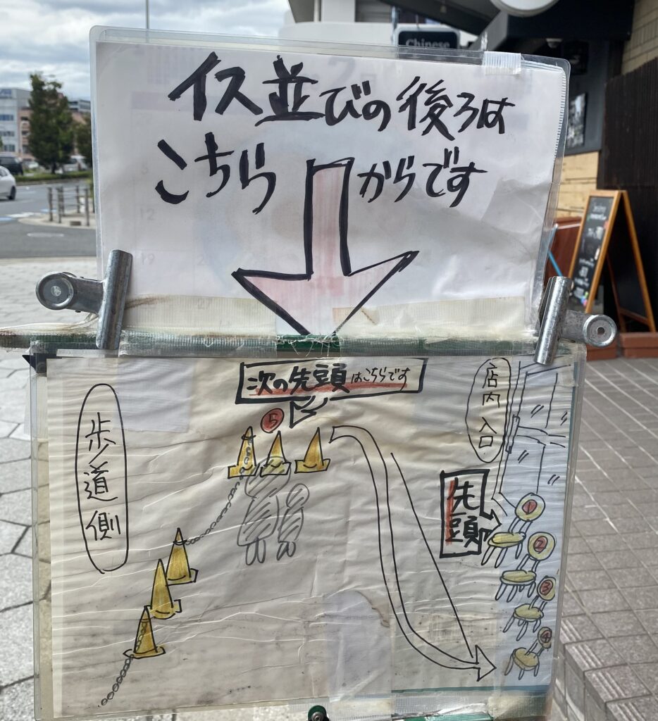 カドヤ食堂総本店（大阪）の並び方